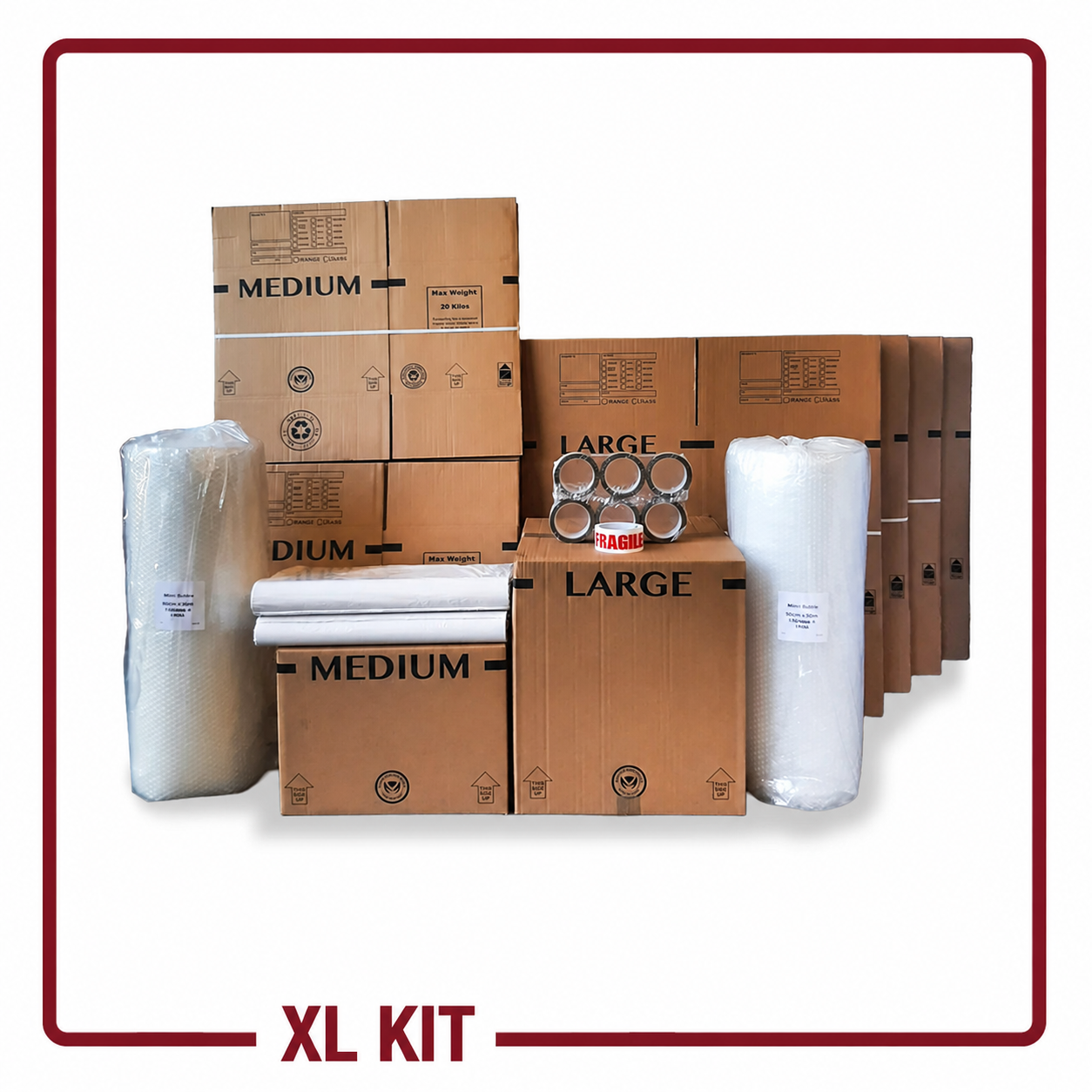 Moving Home Pack Kit Extra Large