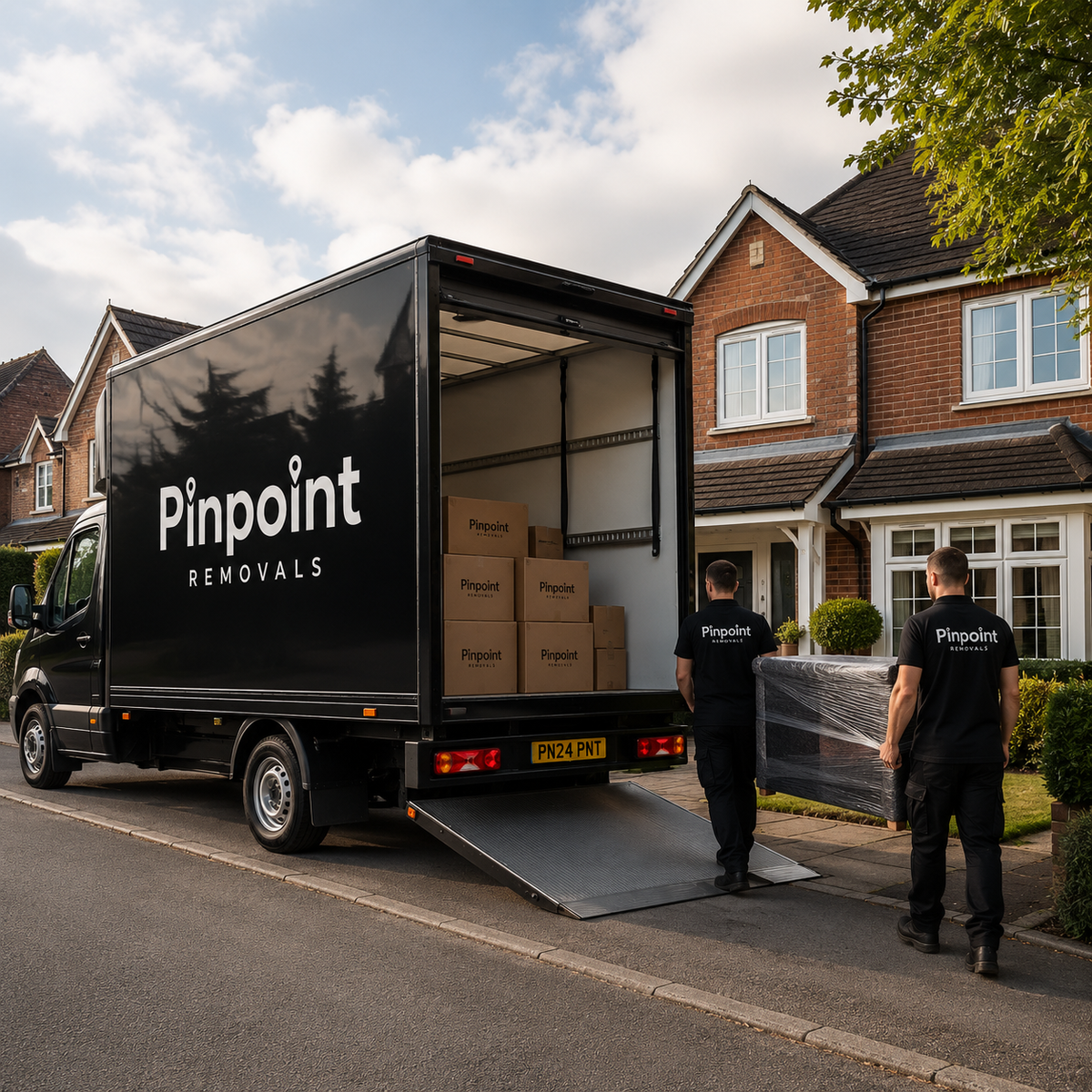Professional removals company in Stourbridge with Pinpoint Removals
