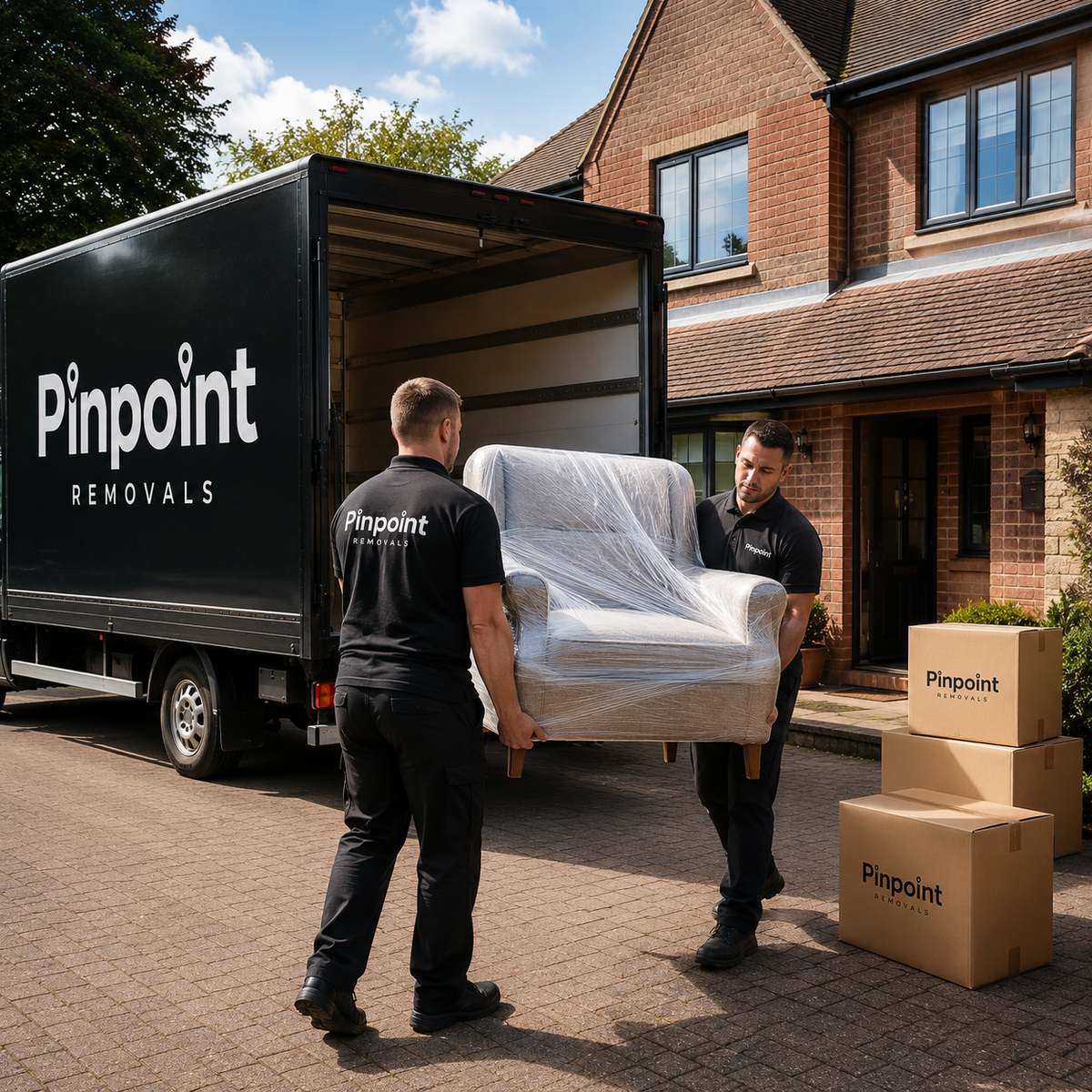 Professional removals company in Hagley with Pinpoint Removals