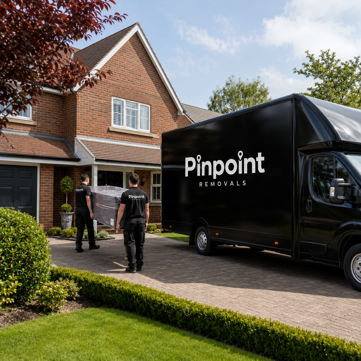Professional removals company in Halesowen with Pinpoint Removals