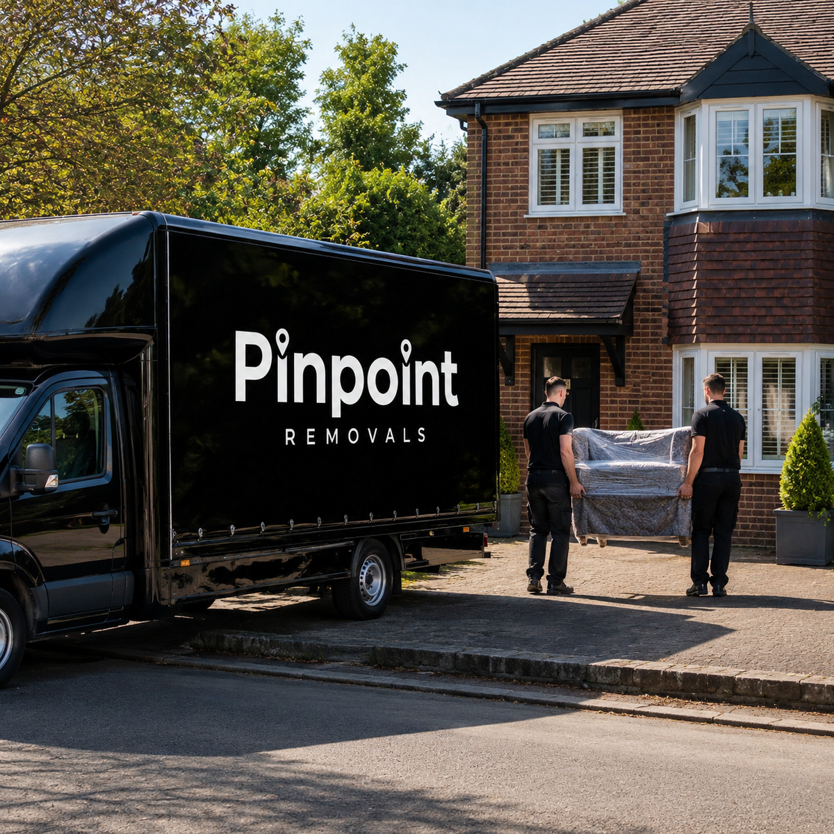 Professional removals company in Stourbridge with Pinpoint Removals