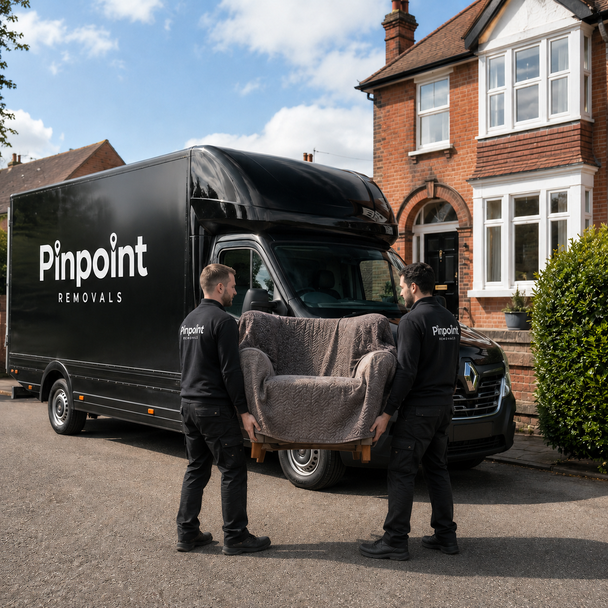 Professional removals company in Wolverhampton with Pinpoint Removals